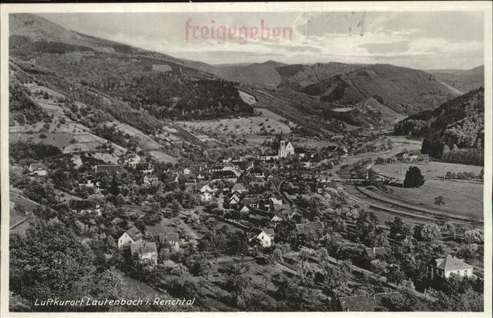 Lautenbach Renchtal Gesamtansicht