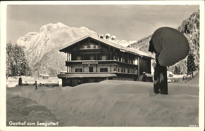 Reit Winkl Gasthof zum Seegatterl