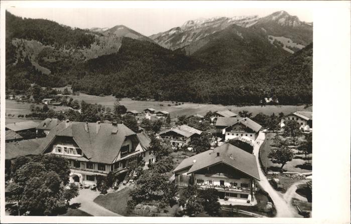 Schleching Teilansicht Kampenwand