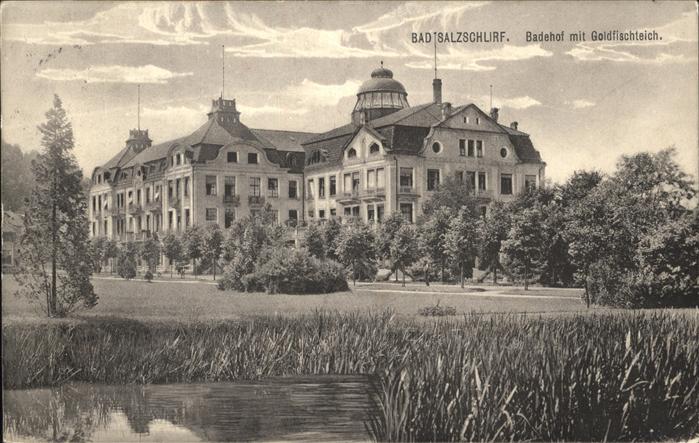 Bad Salzschlirf Badehof Goldfischteich