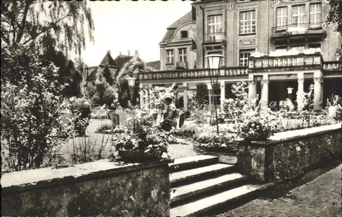 Bad Salzschlirf Badehof Kaffeeterrasse