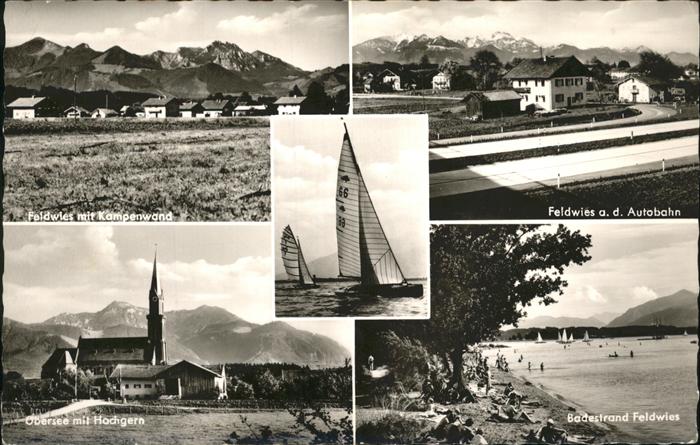 Feldwies Badestrand  Autobahn