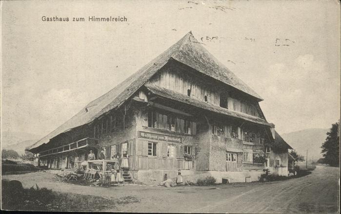 Freiburg Breisgau Gasthaus Himmelreich