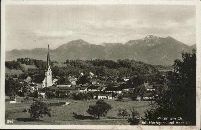 Prien Chiemsee Hochgern Hochfelln