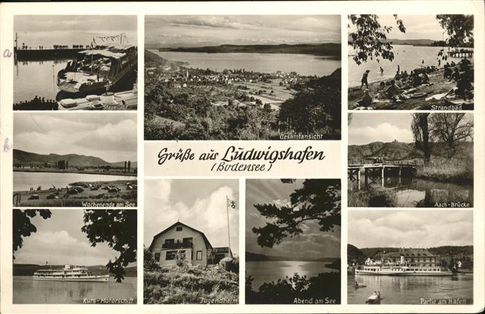 Ludwigshafen Bodensee Strandbad Schloss Jugendheim