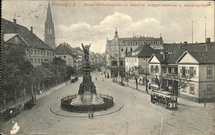 Freiburg Breisgau Kaiser Wilhelmplatz Kaserne Krieger Den