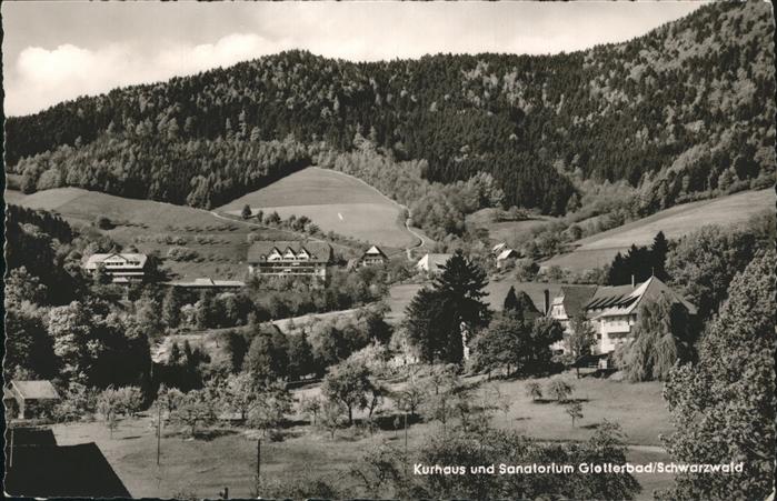 Glottertal Kurhaus Sanatorium Glotterbad
