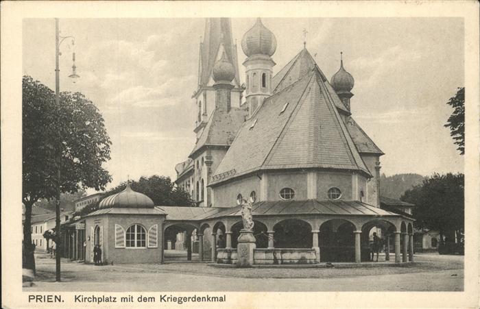 Prien Chiemsee Kirchplatz Krieger Denkmal
