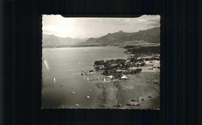 Chiemsee Bayern Fliegeraufnahme