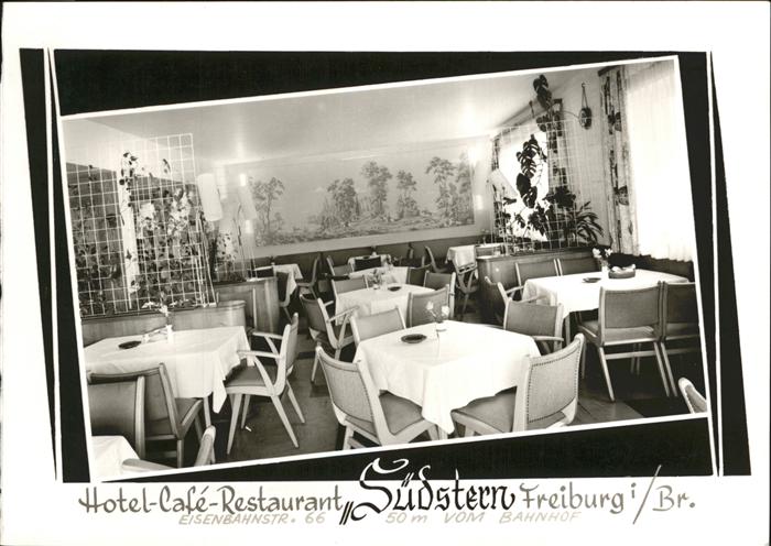 Freiburg Breisgau Hotel Cafe Restaurant Südstern