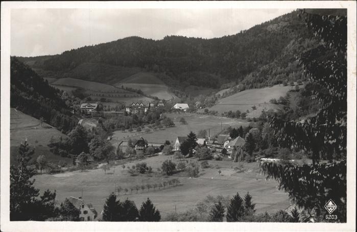 Oberglottertal Sanatorium Kurhaus Glotterbad