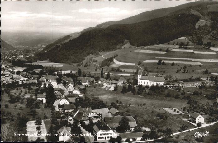 Simonswald Fliegeraufnahme