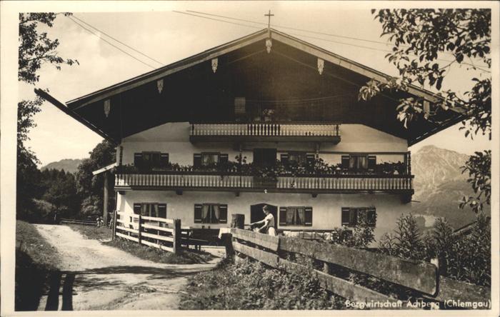 Achberg Traunstein Bergwirtschaft