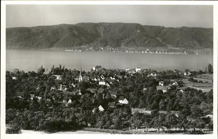 Ludwigshafen Bodensee Totalansicht