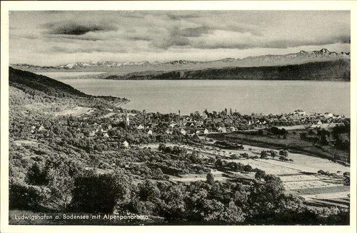 Ludwigshafen Bodensee Totalansicht