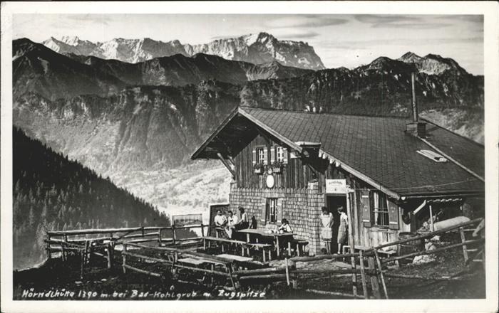 Zugspitze Hörndlhütte