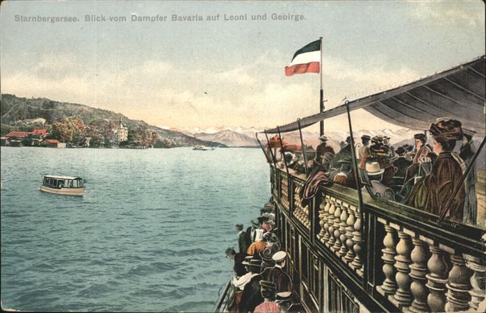 Starnbergersee Dampfer Bavaria