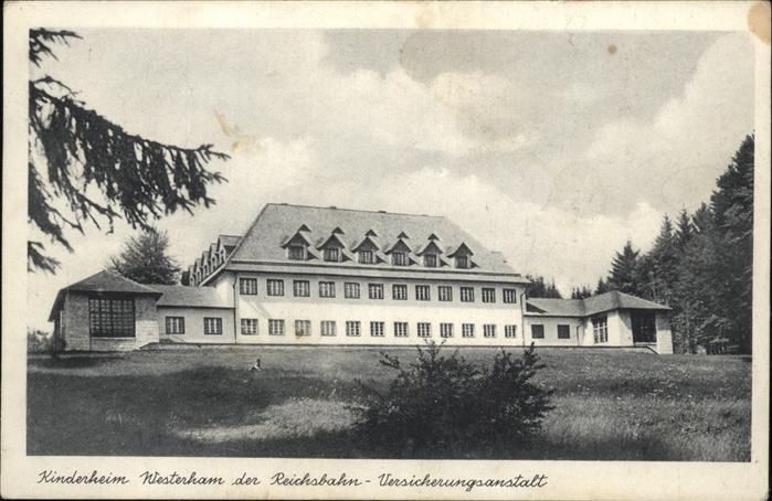 Westerham Chiemsee Kindeerheim
Versicherungsanstalt