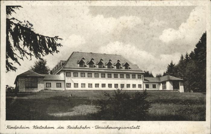 Westerham Chiemsee Kinderheim
Versicherungsanstalt