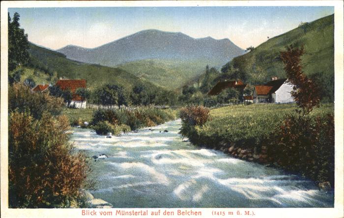 Muenstertal Schwarzwald Belchen