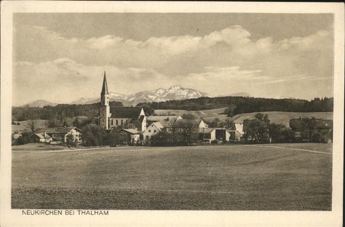 Thalham Holzkirchen Oberbayern Totalansicht