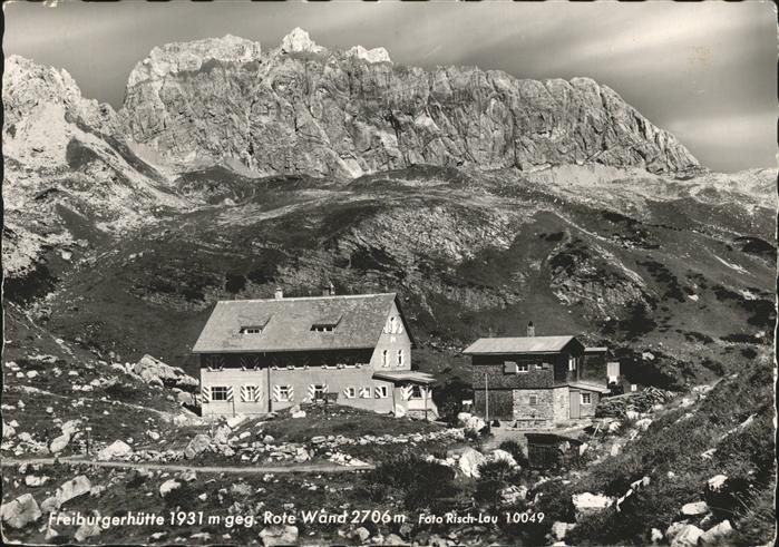 Rote Wand Freiburgerhütte