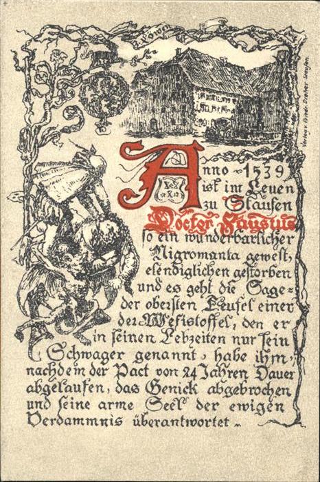 Staufen Breisgau Fauststadt