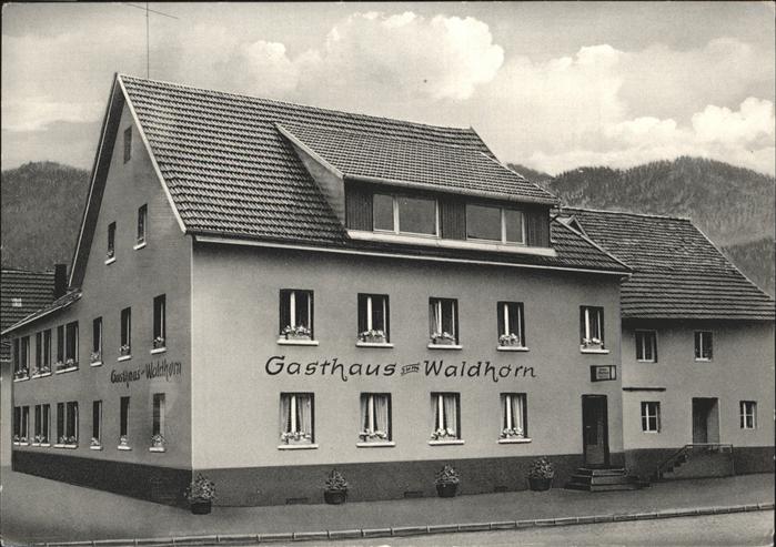 Oberwinden Elztal Gasthaus Waldhorn
