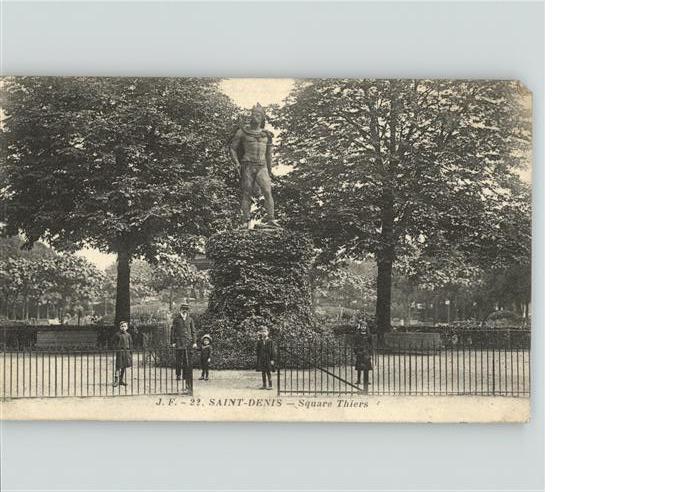 Saint-Denis Seine Square Thiers