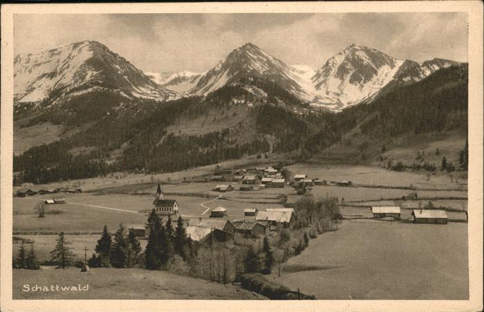 Schattwald Tirol
Berge