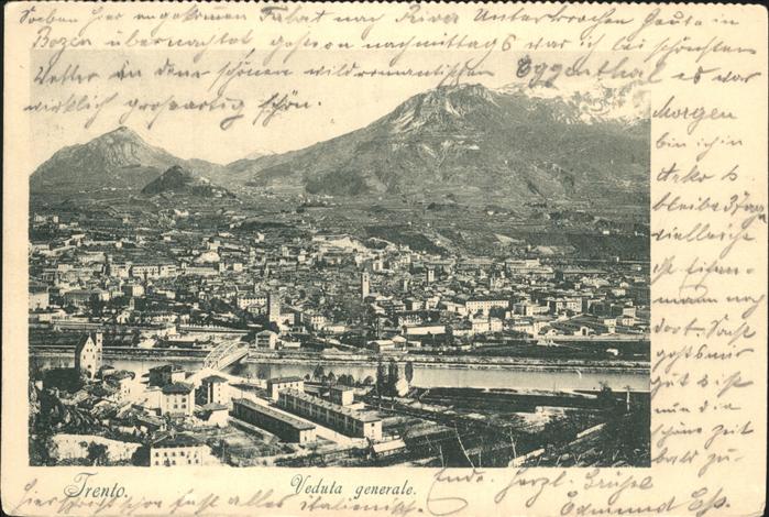 Trento Veduta Generale