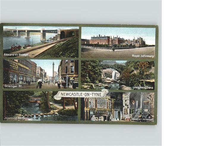 Newcastle On Tyne United Kingdom Edward VII Bridge
Grainger Str.
Jesmond Dene