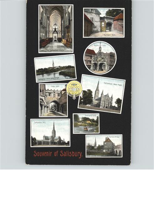 Salisbury Wiltshire Cathedral
Close Gate