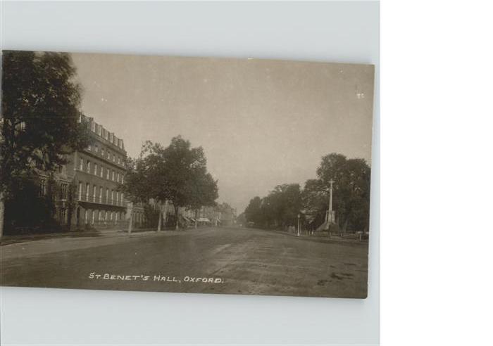Oxford Oxfordshire St. Bennets Hall