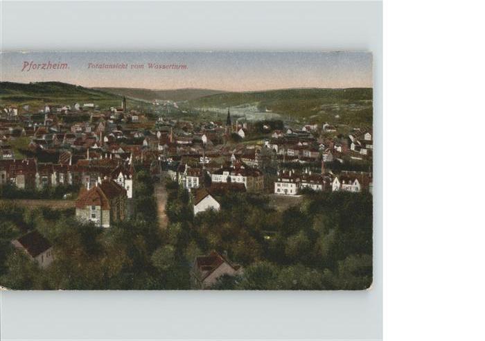 Pforzheim Wasserturm
Totalansicht