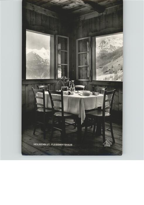 Heiligenblut Kaernten Fleisswirtshaus