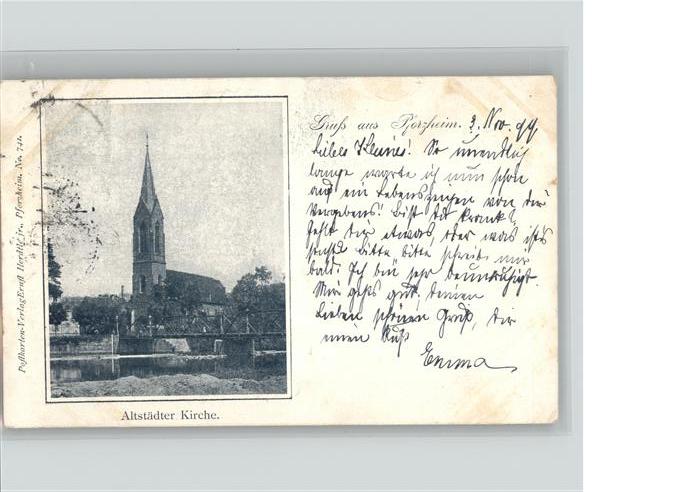 Pforzheim Altstädter Kirche