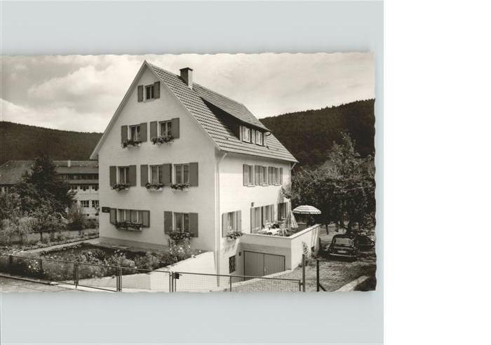 Bad Liebenzell Fremdenheim Sattler