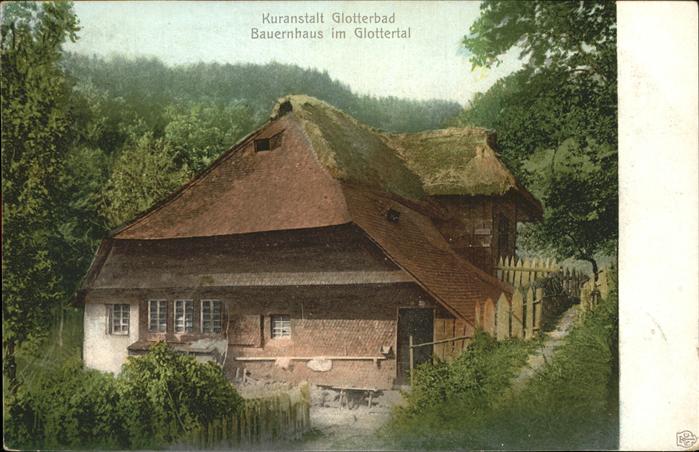Glottertal Kuranstalt Glotterbad Bauernhaus