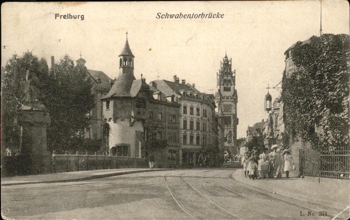 Freiburg Breisgau Schwabentorbrücke