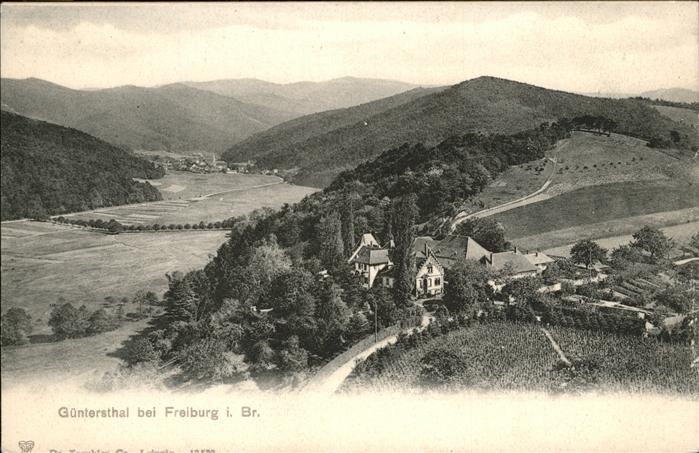 Guenterstal Freiburg Panorama