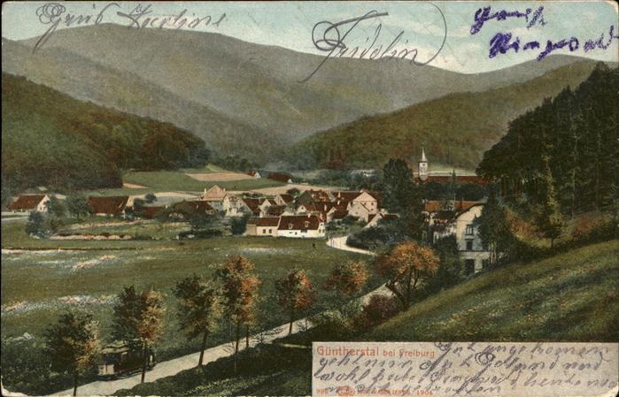 Guenterstal Freiburg Panorama