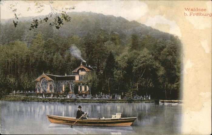 Waldsee Breisgau Ruderer