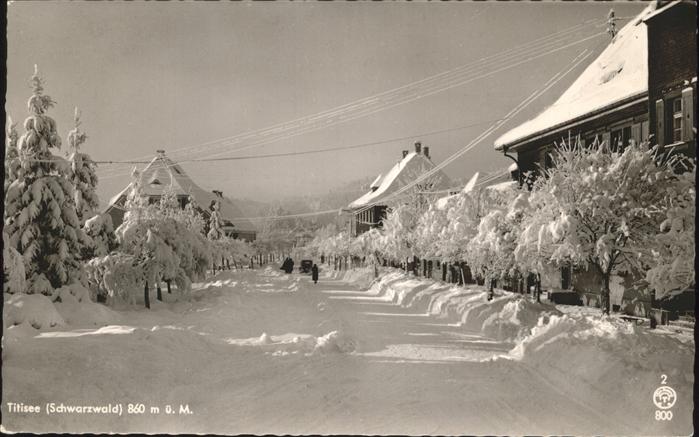 TITISEE Schwarzwald BW