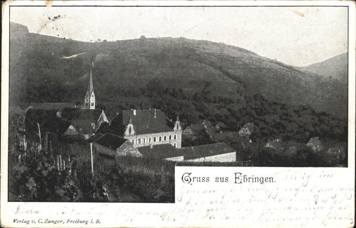 Ebringen Breisgau Teilansicht