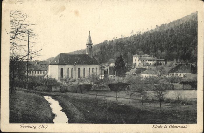 Guenterstal Freiburg Kirche