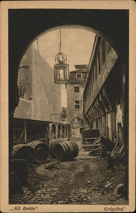 BERLIN  CITY Alt-Berlin Kroegelhof