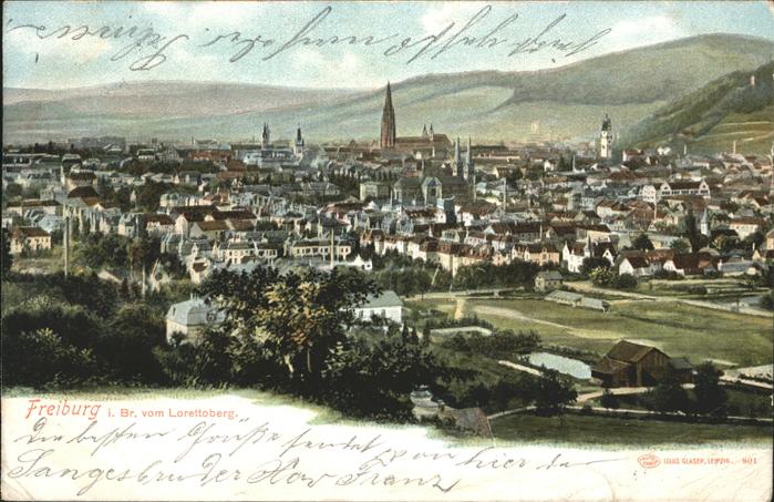 Freiburg Breisgau vom Lorettoberg