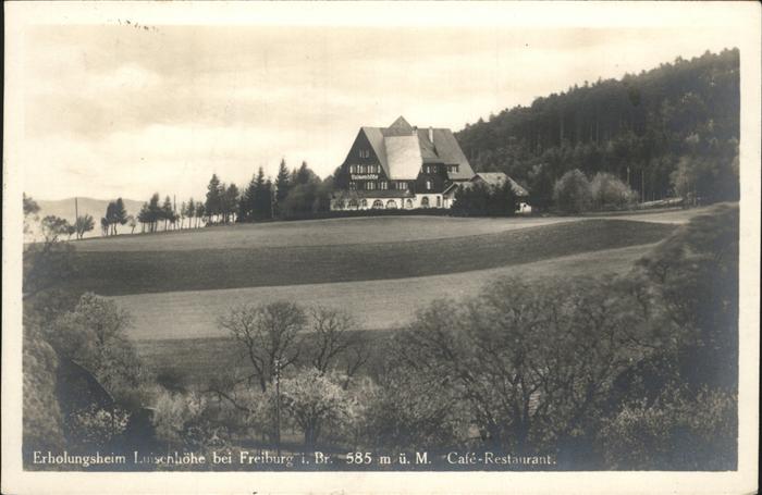 Freiburg Breisgau Erholungsheim Luisenhöhe