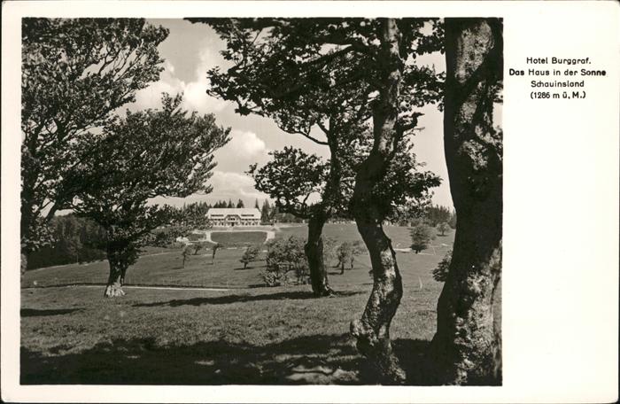 Schauinsland Hotel Burggraf